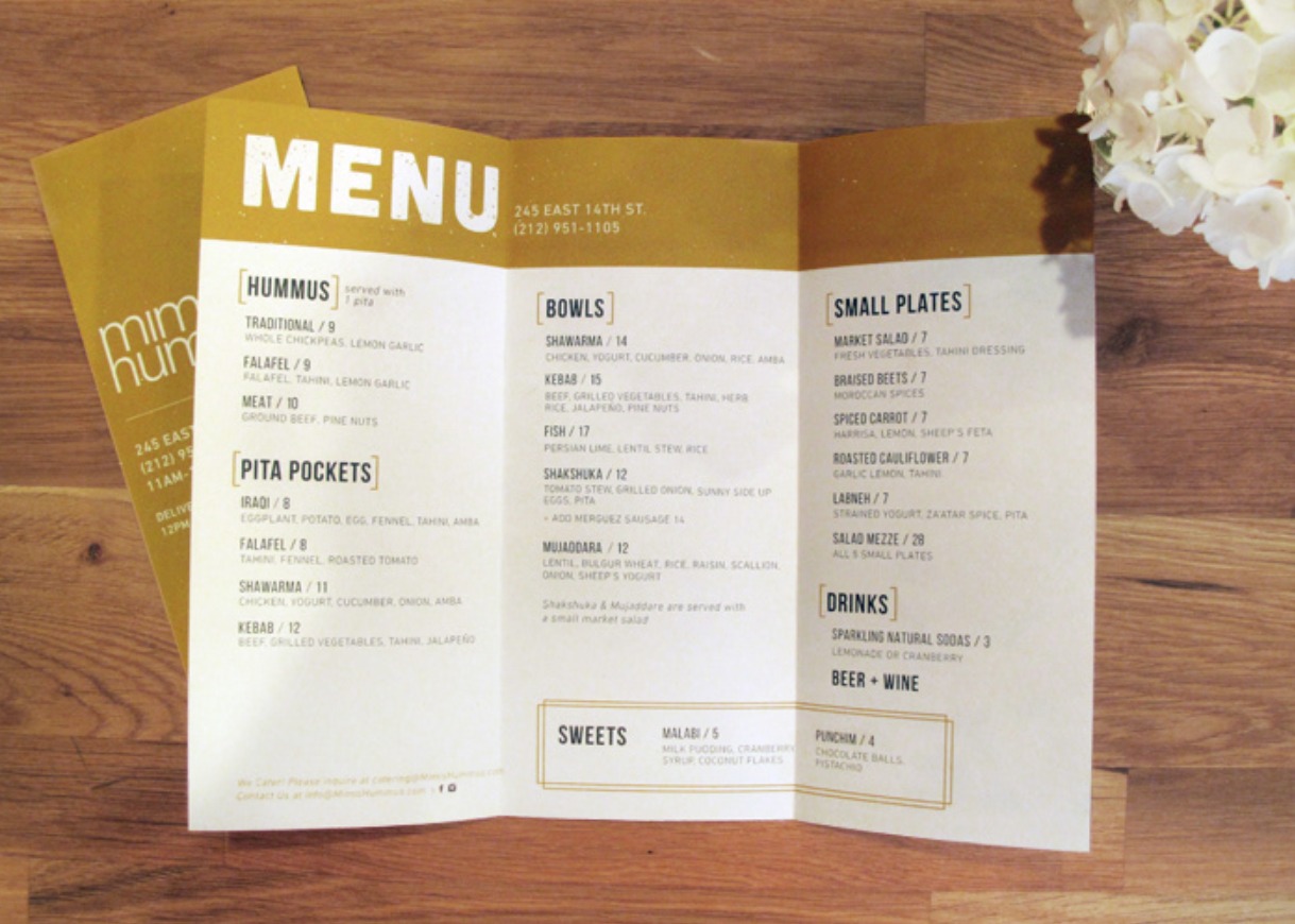 Restaurant Menus 9